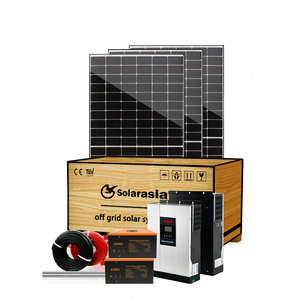 Fabrik preis <span class=keywords><strong>5kW</strong></span> Komplettes Hybrid-Solarstrom-Kit 5000W Off-Grid-System mit MPPT-<span class=keywords><strong>Controller</strong></span> und Lithium-Ionen-Batterie 220V/380V