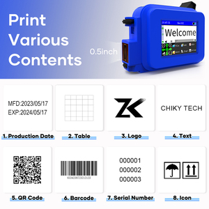 Intelligent Product Tag Printing Machine Inkjet Mini <strong>Coding</strong> Printer <strong>for</strong> Small Business - Product Image 6