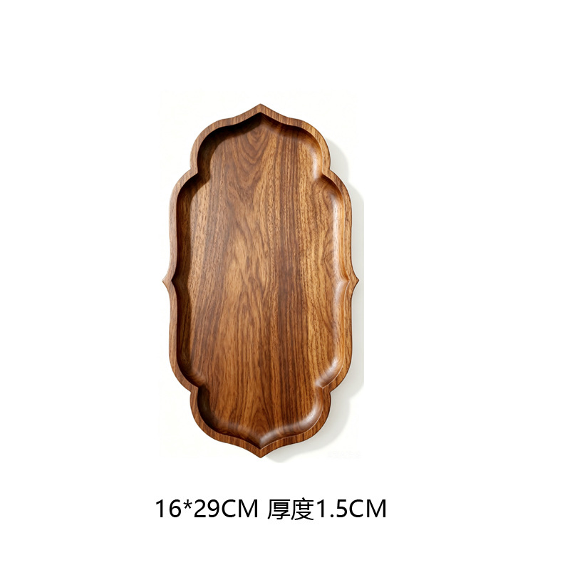 Plato tallado de 16*29cm - 15mm de grosor