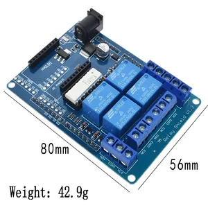240V 3A modulo relè Wireless a 4 canali Opto-isolatore xbt relè scudo di espansione scheda interruttore per HomeApp - Product Image 5