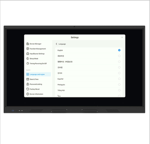 มัลติมีเดียทั้งหมดในหนึ่งเครื่องคอมพิวเตอร์ I5/I7จอแอลซีดี Interavtive แผง55นิ้วไวท์บอร์ดแบบโต้ตอบแบนสำหรับการศึกษา - Product Image 3