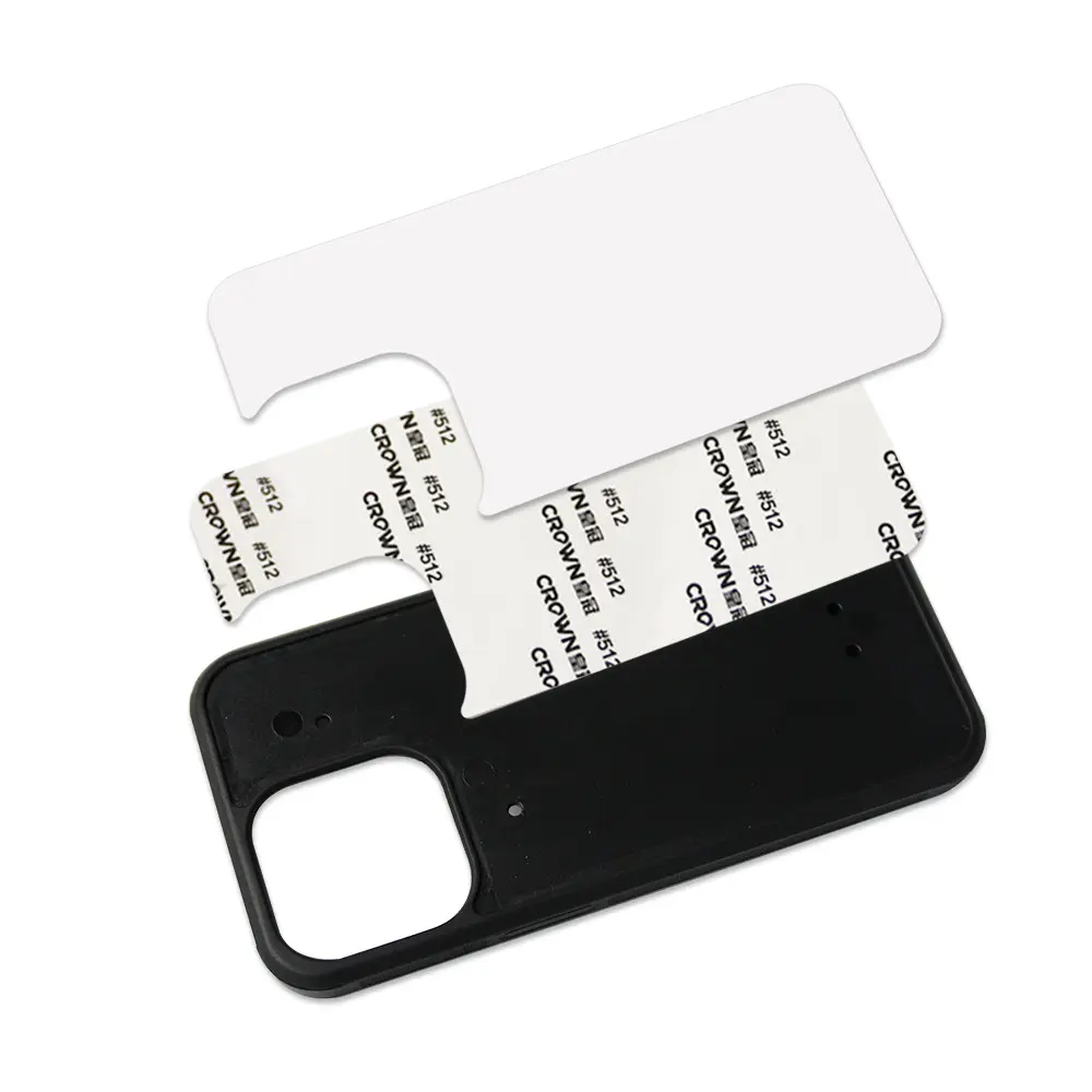 Custodia per telefono in bianco a sublimazione 2D per iPhone 14 Pro Max PC Cover in plastica fai da te