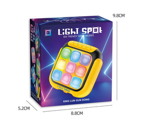 Hız itme Tic-Tac-Toe oyun konsolu seviyesi-takas bulmaca ve stres giderici presleme eğitici oyuncak - Product Image 6