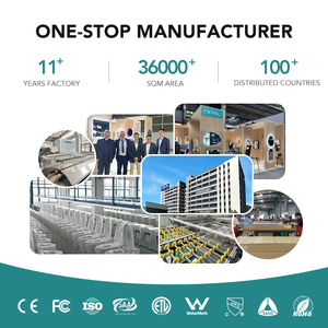 工厂可定制壁挂式发光二极管沙龙镜灯智能镜矩形除雾器敷料批发全长镜 - Product Image 4