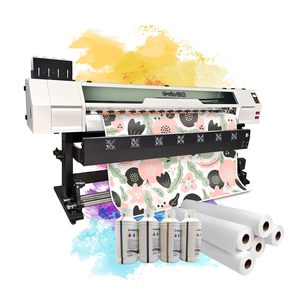 GW1802 çift XC90 kafa süblimasyon yazıcı seti geniş Format 1.8m spor Polyester kumaşlar BASKI MAKİNESİ süblimasyon - Product Image 4