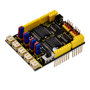 Keyes tudio L298P Schaltung 4-Kanal-Motorantriebsabschirmung Erweiterungs karte für Arduino