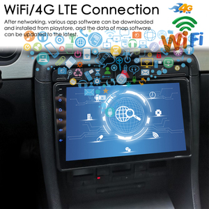 Audi A4 B5 S4 RS4 için Android dokunmatik ekran 2002-2008 navigasyon GPS Stereo Carplay araba radyo multimedya Video oynatıcı başkanı ünitesi - Product Image 2