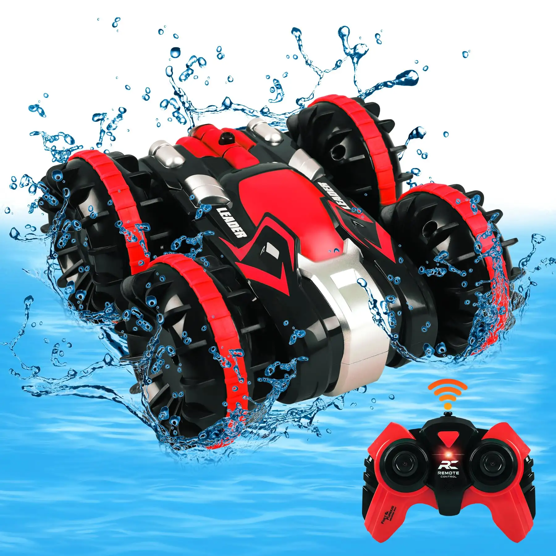 Mini Barato Rc Carro Veículos Anfíbios Impermeável Todo O Terreno 4Wd Terra Água Tunt Barco Brinquedos Rc Carro Anfíbio Para Venda