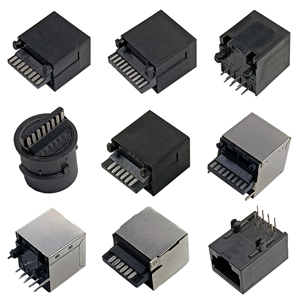 Sol açılı RJ11/RJ12 6P6C 6P4C telefon Jack konnektörü dişi fiş Ethernet konektörü RJ45 tipi - Product Image 6