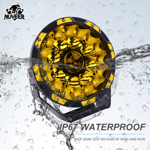 New 9 inch công suất cao 140 Wát lái xe tại chỗ đèn <span class=keywords><strong>LED</strong></span> tròn, 10000LM offroad faros <span class=keywords><strong>Led</strong></span> 4x4 siêu sáng 9 pulgadas - Product Image 2