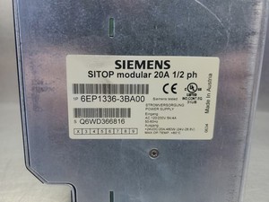Nuovo e originale Plc 6 ep13363ba00 SITOP modulare alimentatore 24288VDC 20A 4 e42 PLC Controller di programmazione - Product Image 4
