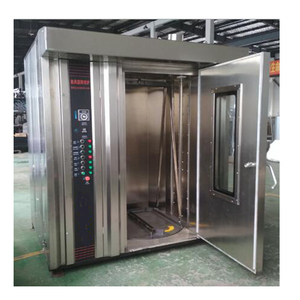 البسكويت كعكة الخبز الدورية الخبز فرن برف مخبز 32 64 صواني الكهربائية الديزل الغاز فرن دوار سعر - Product Image 3