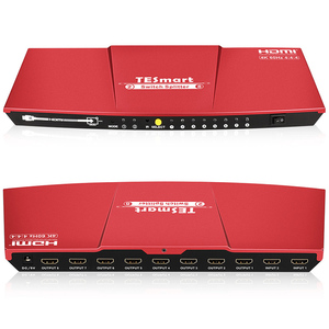 TESmart-Divisor de entrada, 2 salidas, 8 HDMI, HDR HDCP EDID, escaneo automático, 4K60Hz, HDMI - Product Image 5