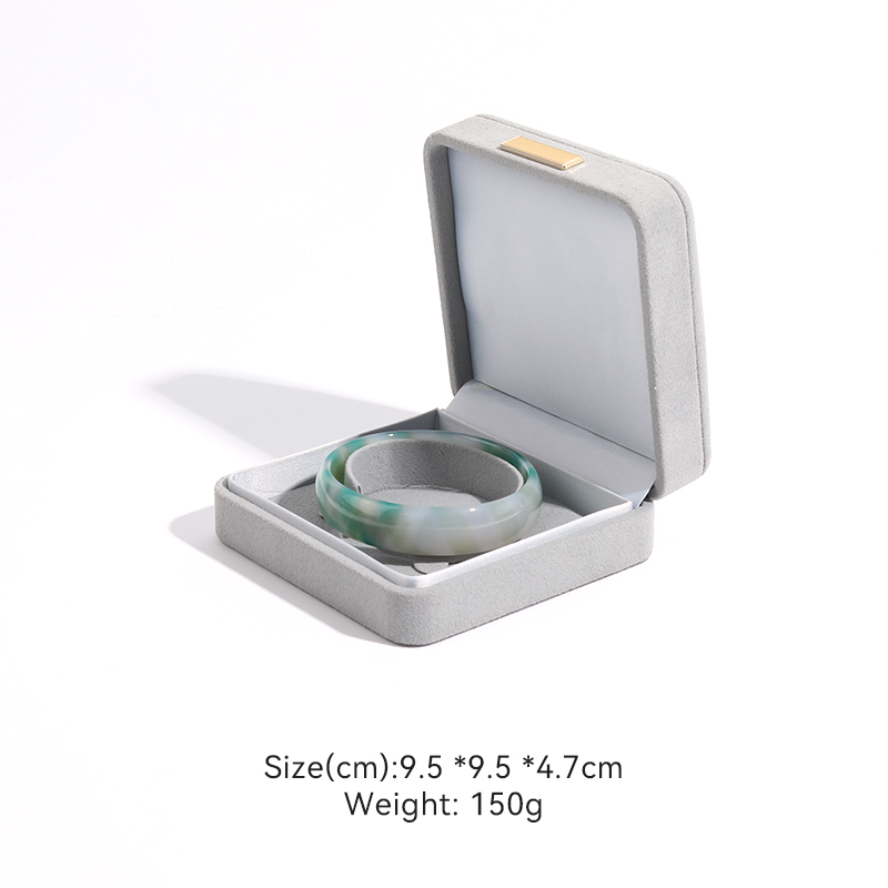 Boîte à bracelet gris