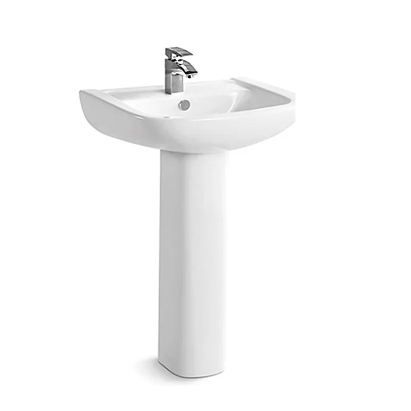 KMRY-lavabo de cerámica de pie, lavamanos retro rectangular europeo