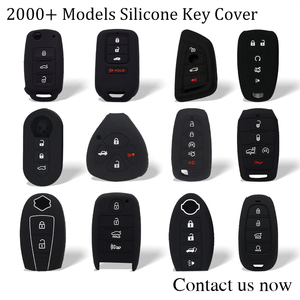 Modern stil silikon araba anahtarlık durumda yüksek kaliteli yumuşak anahtar kapak Mg araba anahtarı kapağı için özelleştirilebilir Logo koruma - Product Image 5