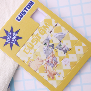 Biểu Tượng Tùy Chỉnh Klotski Câu Đố Keychain Klotski Trò Chơi Huarongroad Hội Đồng Quản Trị Toán Học Trò Chơi Mini Keychain Giáo Dục Đồ Chơi Cho Trẻ Em - Product Image 3