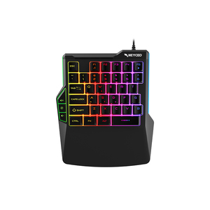 Teclado de gaming de una mano, nuevo diseño de buena calidad, uso especial para mano izquierda pequeña, diseño para jugadores - Product Image 1