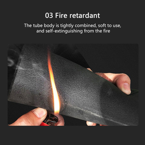 Funas mật độ cao linh hoạt điều hòa không khí cao su bọt ống hiện đại Thiết kế phong cách cách nhiệt ống - Product Image 6