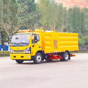 Dong Feng รถกวาดถนนดีเซล5m3ไม้กวาดแบบเกียร์ธรรมดาชิ้นส่วนเครื่องยนต์หลักและสภาพใหม่ - Product Image 2