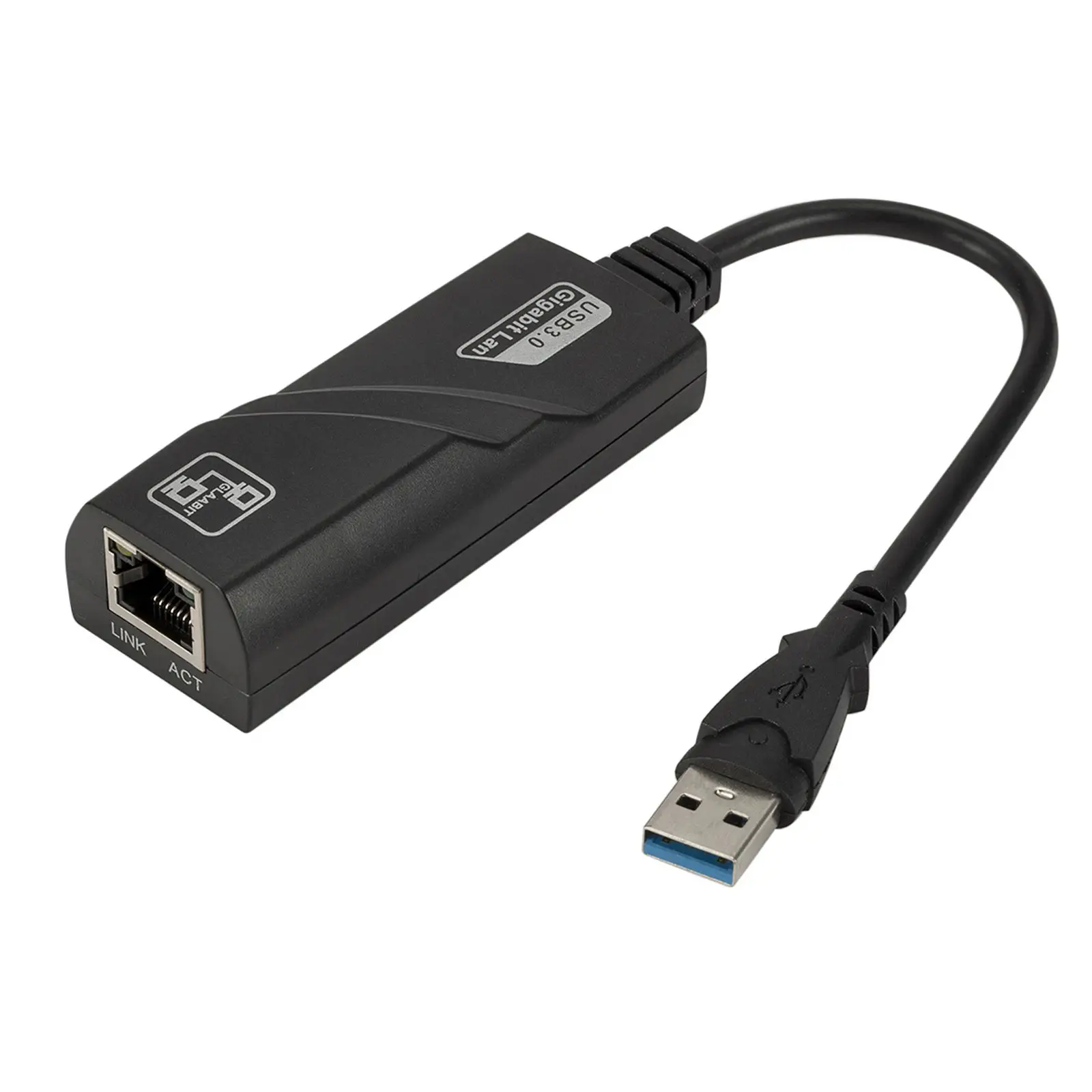 Wired Network Adapter USB 3.0 To Gigabit Ethernet RJ45 LAN 10/100/1000Mbps Ethernet Network Card für Laptop PC