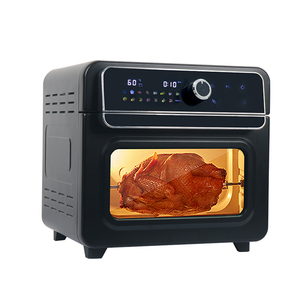 Horno de freidora de aire con pantalla LCD digital de 30L con asador, 16 modos preestablecidos con temporizador y control de temperatura, puerta de vidrio doble - Product Image 1