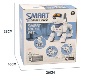 2023新しいデザインスマートRCロボット犬インテリジェントロボットAIプログラミングリモートコントロールスタントロボット犬 - Product Image 6