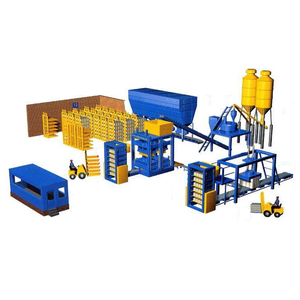 Ladrillo de enclavamiento de cemento automático y máquina de fabricación de bloques de hormigón hueco - Product Image 3