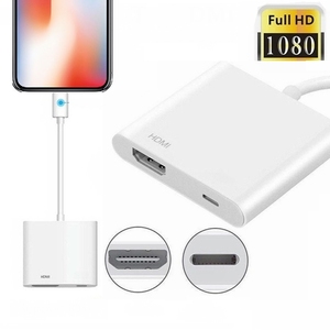 适用于Iphone的C型8针HDMI电缆至HDMI HDTV电视适配器数字影音电缆1080P适用于iphone Ipad三星所有型号 - Product Image 3