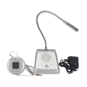 Banco sistema de intercomunicación con Audio Interphone de dos manera hablar a través de intercomunicador para banco servicio de mostrador