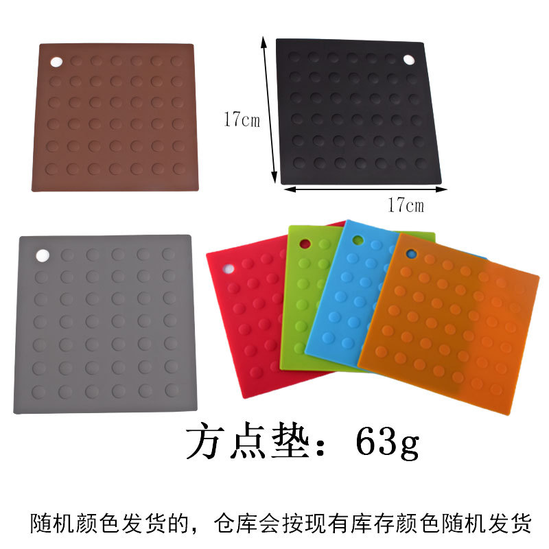 Tapis à pois carrés