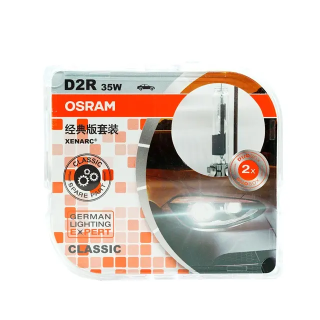 OSRAM xenarcクラシックd2r電球d2r35W P32d-3 66250CLC-HCB 2800lmキセノンランプドイツ製