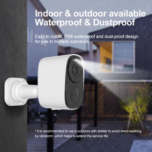 ระบบกล้องวงจรปิด TUYA 2k สำหรับภายนอกอาคาร ใช้พลังงานแสงอาทิตย์ ปลอดภัย กันน้ำ ตรวจจับความเคลื่อนไหวด้วย <span class=keywords><strong>PIR</strong></span> เซ็นเซอร์ CMOS ใช้พลังงานต่ำ - Product Image 5