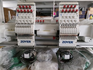 ZY-EM0902 stickerei 2 Kopf 9 Nadeln/12 Nadeln/15 Nadeln Computer Nähmaschine Stick maschine - Product Image 2