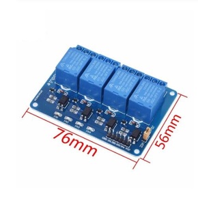 Módulo de relé Canal 5V con optoacoplador. Salida de relé Módulo de relé de 1 /2 /4/6/8 vías 12V en stock