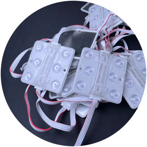 Impermeabile IP67 SMD3030 6 pezzi segno di lente segnaletica pubblicitaria RGBIC 16703 DC24V 3.6w modulo di programmazione luci decorazione a led - Product Image 2