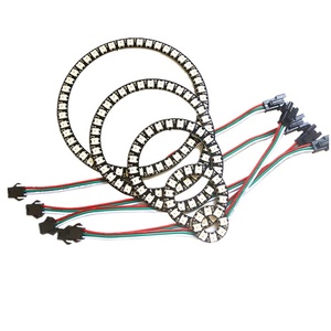 DIYmall 8/16/24/35/45/128bit WS2812B 5050 Pixel LED Circle Ring Full Color indirizzabile RGB LED Module per Arduino Raspberry Pi