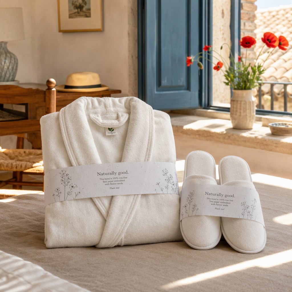 Seed Paper Hotel Amenity Belly Band