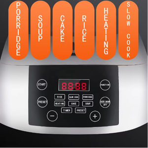 Fornello elettrico multifunzione portatile per la casa intelligente da 3L con controllo del Microcomputer a basso contenuto di zucchero Mini tamburo Design - Product Image 3