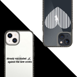 เคสโทรศัพท์แบบแข็งพิมพ์ลาย UV สีดำสำหรับผู้หญิงและผู้ชาย,เคสโทรศัพท์ป้องกันสำหรับ iPhone 13 12 11 Xr Xs 8 TPE TPU PC ฝาหลัง - Product Image 5