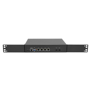 Computadora pequeña 4x Puertos Lan 2x SFP 10G Intel N100 Procesador DDR5 Msata X86 Servidor Networking Firewall Mini PC - Product Image 6