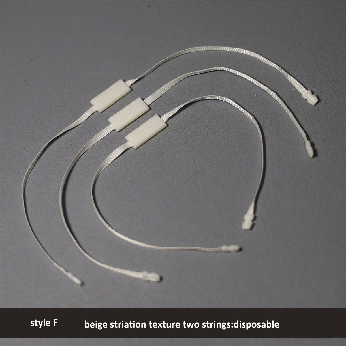 style F beige Twill double lock