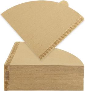 Màu Sắc Tự Nhiên Tùy Chỉnh Hình Nón Cà Phê Trắng Bộ Lọc 2-4 Ly Kích Thước Hình Nón Phong Cách Cà Phê Giấy Lọc Cà Phê Nguồn Cung Cấp - Product Image 1