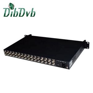 <strong>DVB</strong>-T2 <strong>DVB</strong>-S2 <strong>DVB</strong>-C ATSC ISDB-T to <strong>IP</strong> Gateway Satellite Receiver 16*FTA Transponders to <strong>IP</strong> Streaming - Product Image 1