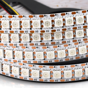 WS2813 RGB 144 Pixel Point DC5V 43.2W/M SMD <strong>5050</strong> <strong>LED</strong> Strip Full Color IC Build-in <strong>6</strong> Pin Decorate Ambience Multi Color <strong>LED</strong> Lights