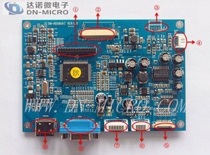 Panel de Control de pantalla Lcd, placa de controlador LCD con VGA y HDMl, señal de tablero de 40 pies - Product Image 4