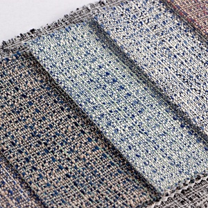 Düşük fiyat 450gsm küçük adedi 100% Polyester keten kumaş ile tutkal destek yumuşak tekstil köşe kanepe kumaş tarafından düğümlü iplik - Product Image 2