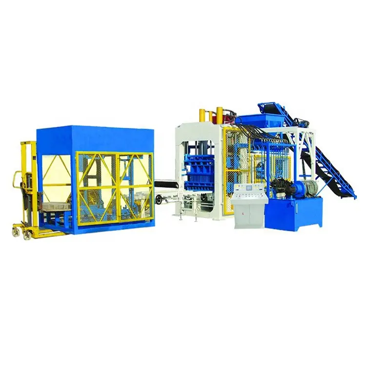 QT10-15 hidráulica completamente automática de prensa de hormigón: máquinas de fabricación de ladrillos