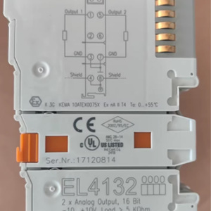 Módulo de entrada/salida analógica de potencia de memoria de automatización EL4132 Módulo de función especial PLC Industrial EL4132