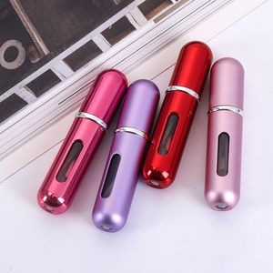 5ml mini xách tay nhôm bơm lại chai nước hoa với <span class=keywords><strong>Atomizer</strong></span> rỗng đầy màu sắc Parfum trường hợp cho du lịch - Product Image 3